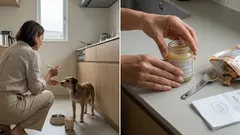 犬にりんごピューレ（アップルソース）をあげる前に：無糖の選び方と「10%ルール」の目安