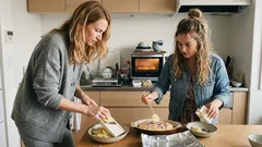 外はカリッ、中はとろり。重ねて焼くだけの「ミルフィーユポテト（ハム＆チーズ）」失敗しないコツ